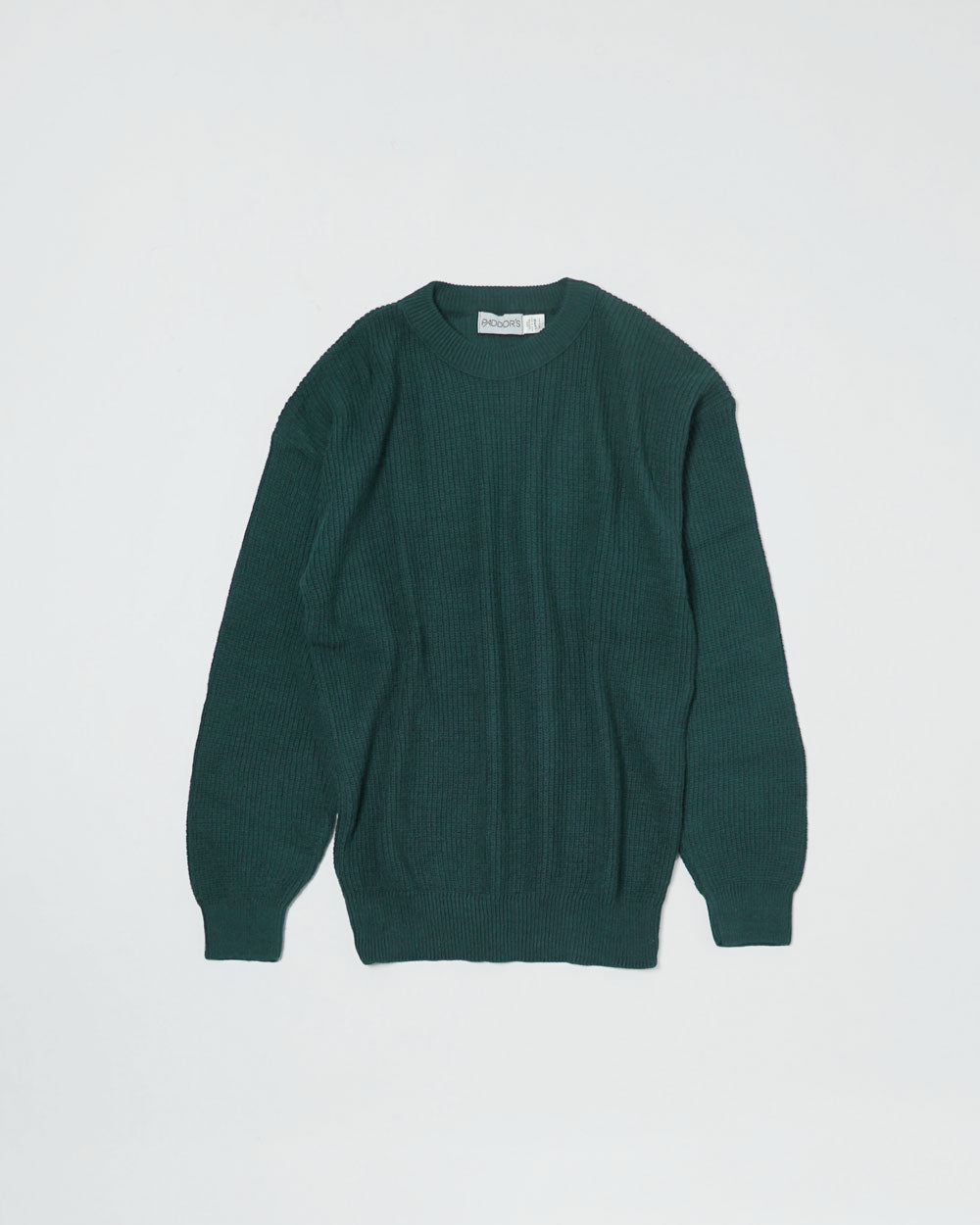 Paddor's Rib Sweater Crew Neck / Green