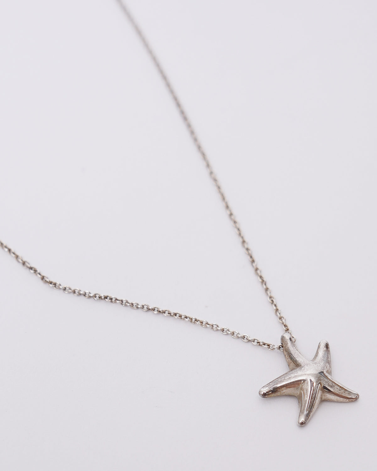 Silver Starfish Necklace