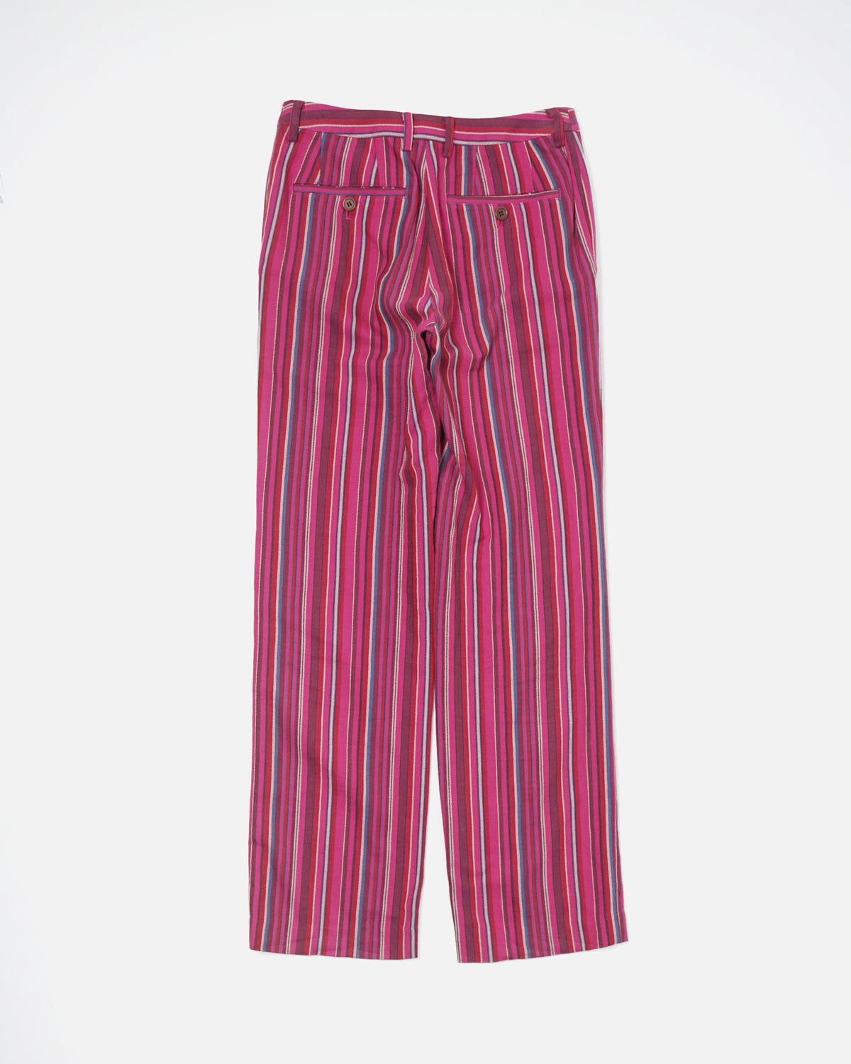 Fete Wool Pink Striped Pants