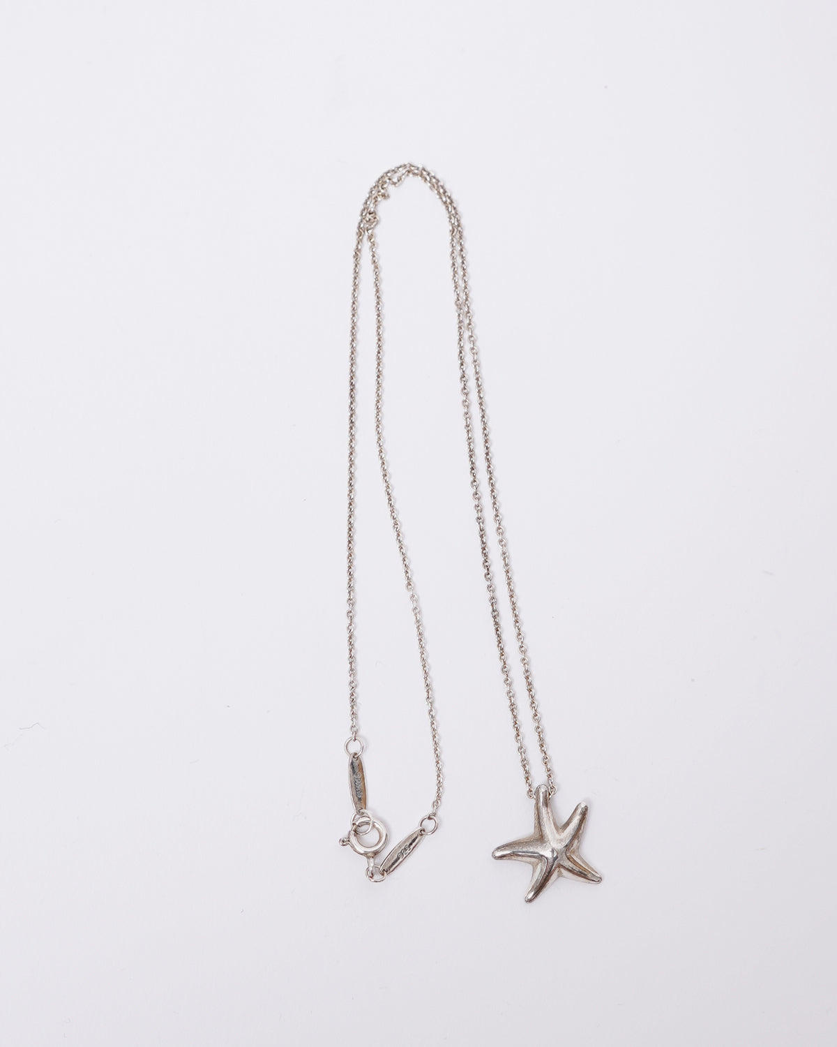 Silver Starfish Necklace