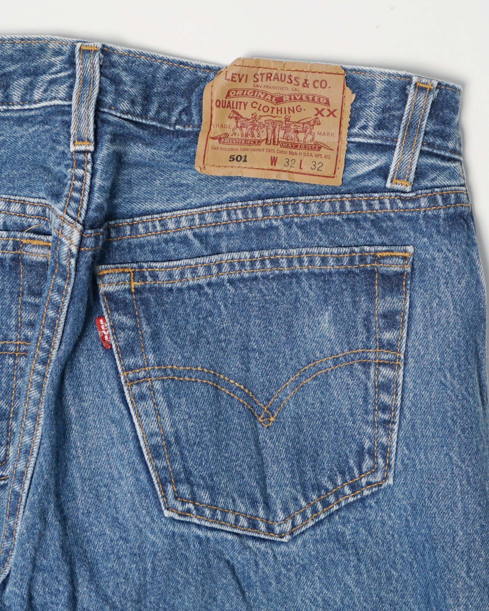 501 Straight Fit Denim Pants
