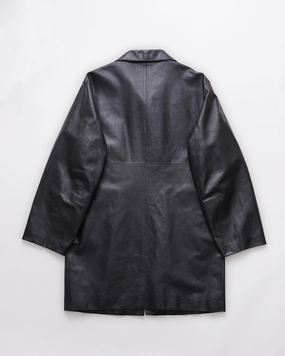 Zip-Up Leather Jacket – Front General Store