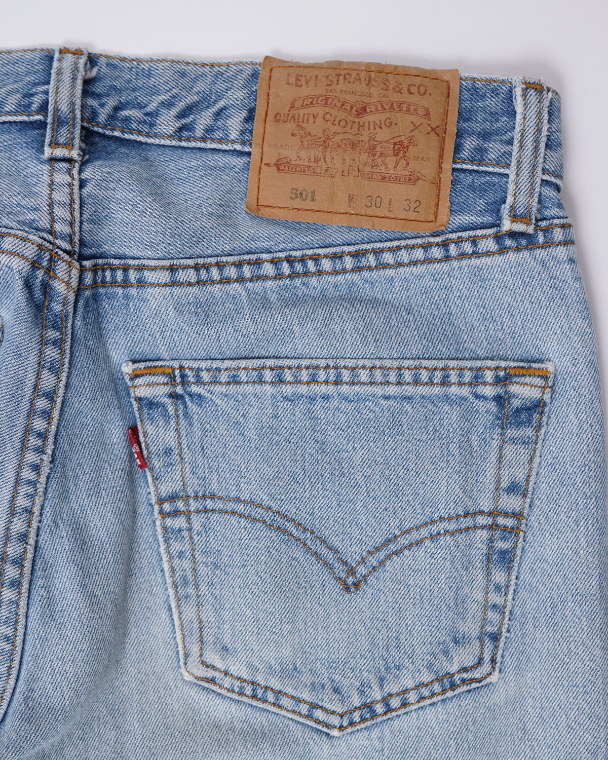 501 Straight Fit Denim Pants / size: 30