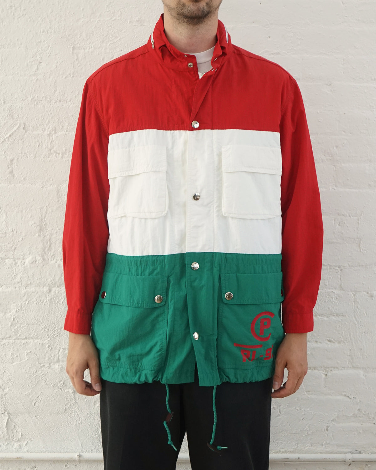 RL-92 Nylon Zip-up Jacket