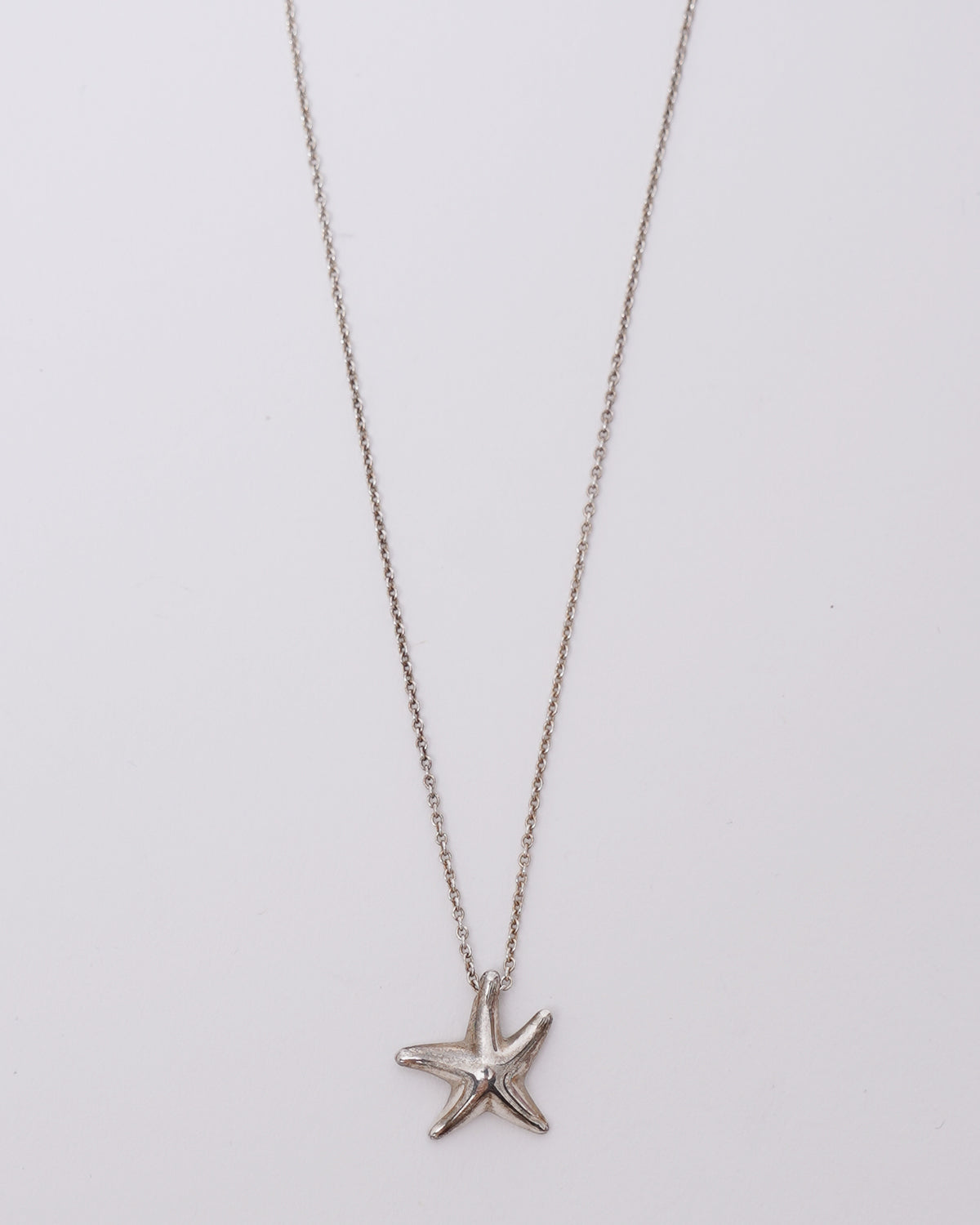 Silver Starfish Necklace