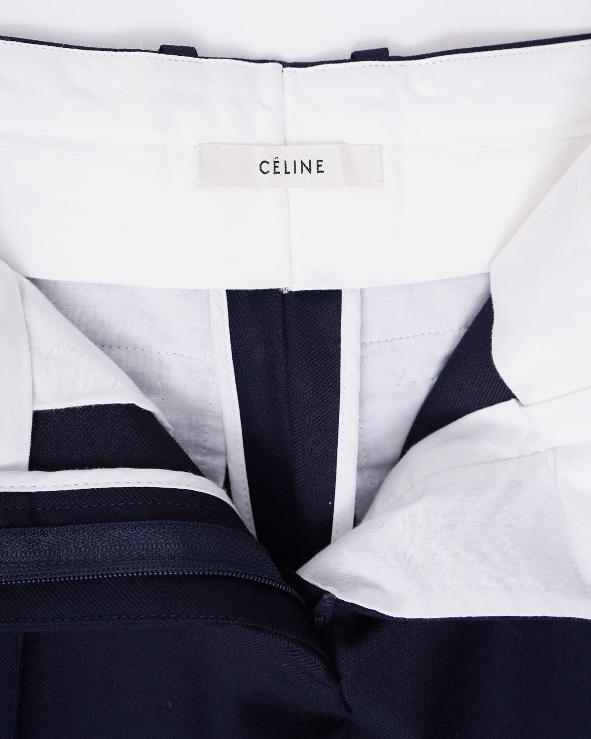 Center Pleated Slacks Size: W30