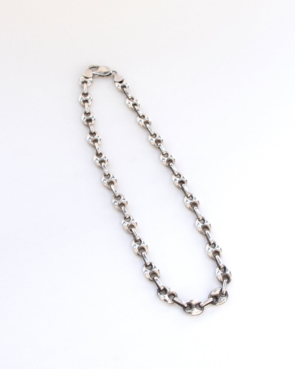 Silver Anchor Chain Necklace – Front General Store