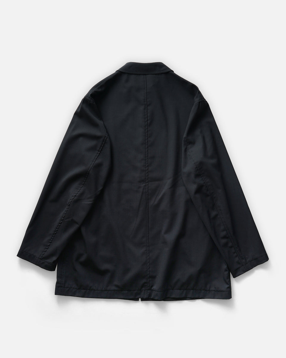 Black Wool Zip Up Jacket – Front General Store
