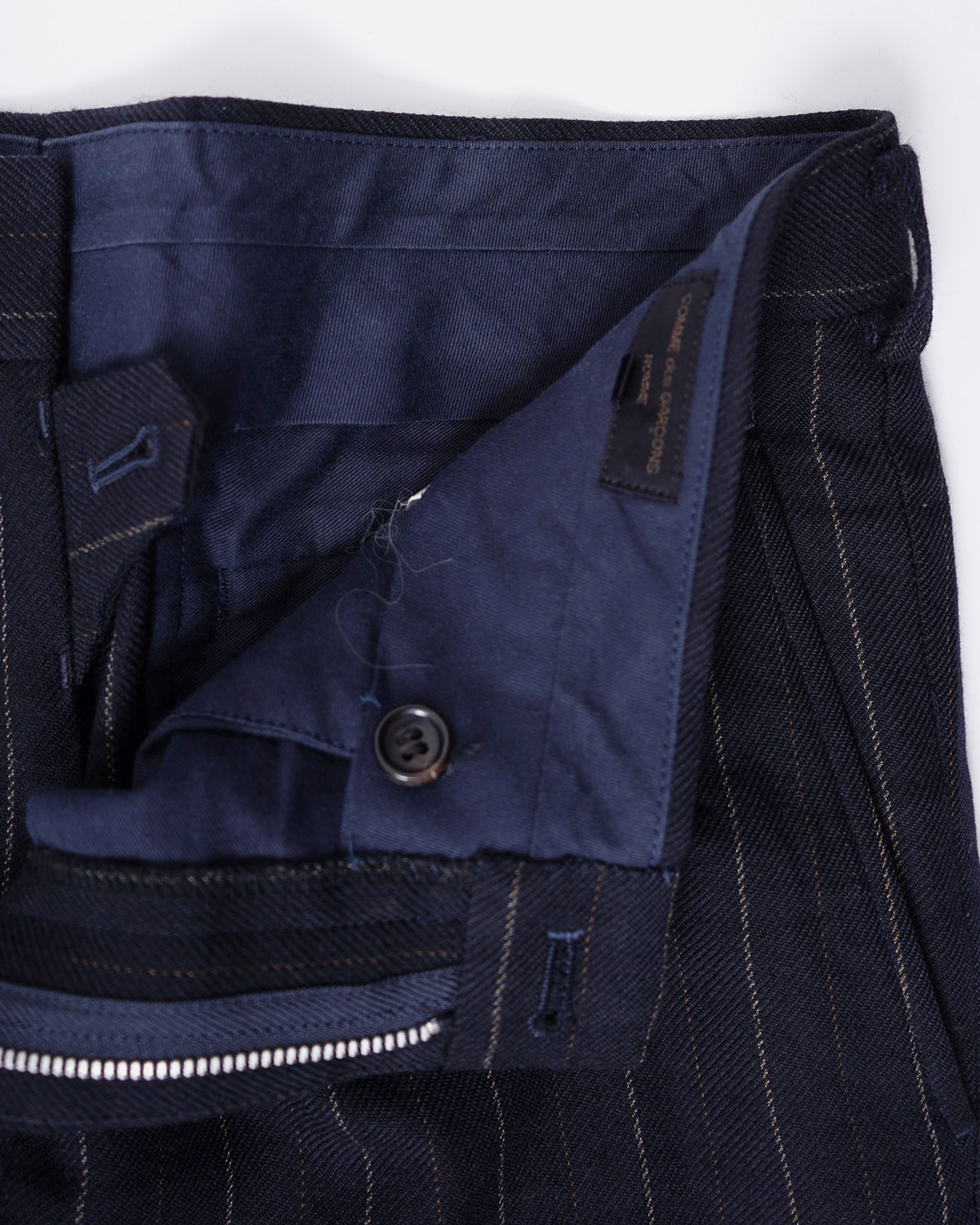 Wool Striped Slacks W:33
