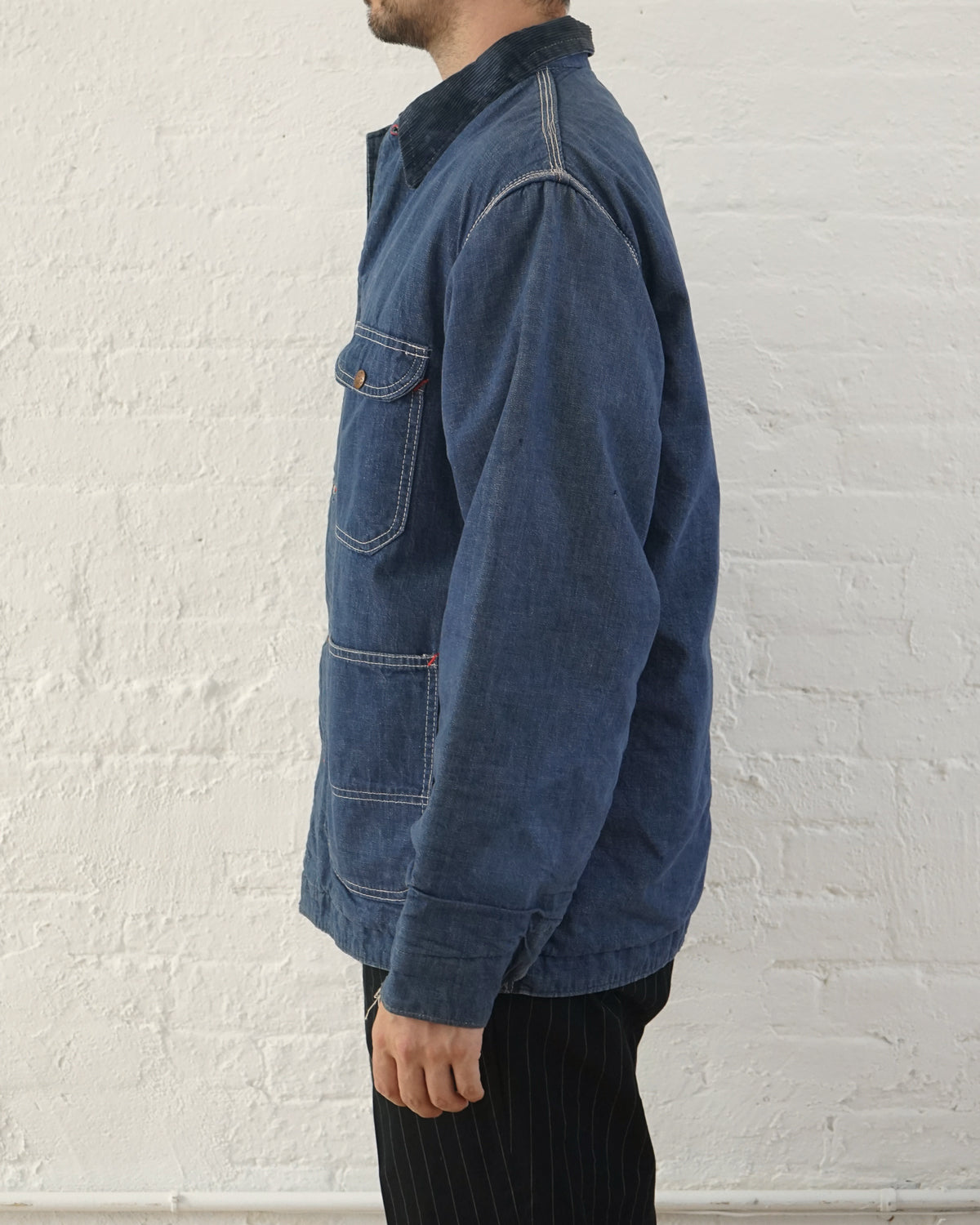 1960's Blanket Lining Denim Chore Coat