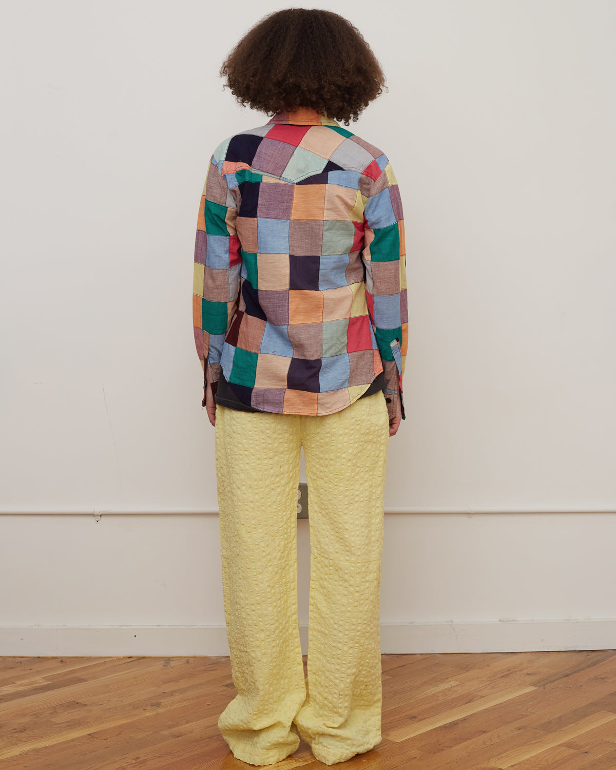 1970's Indian Madras Patchwork Shirts