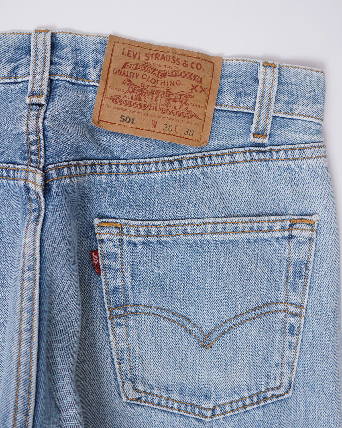 501 Straight Fit Denim Pants / size: 29