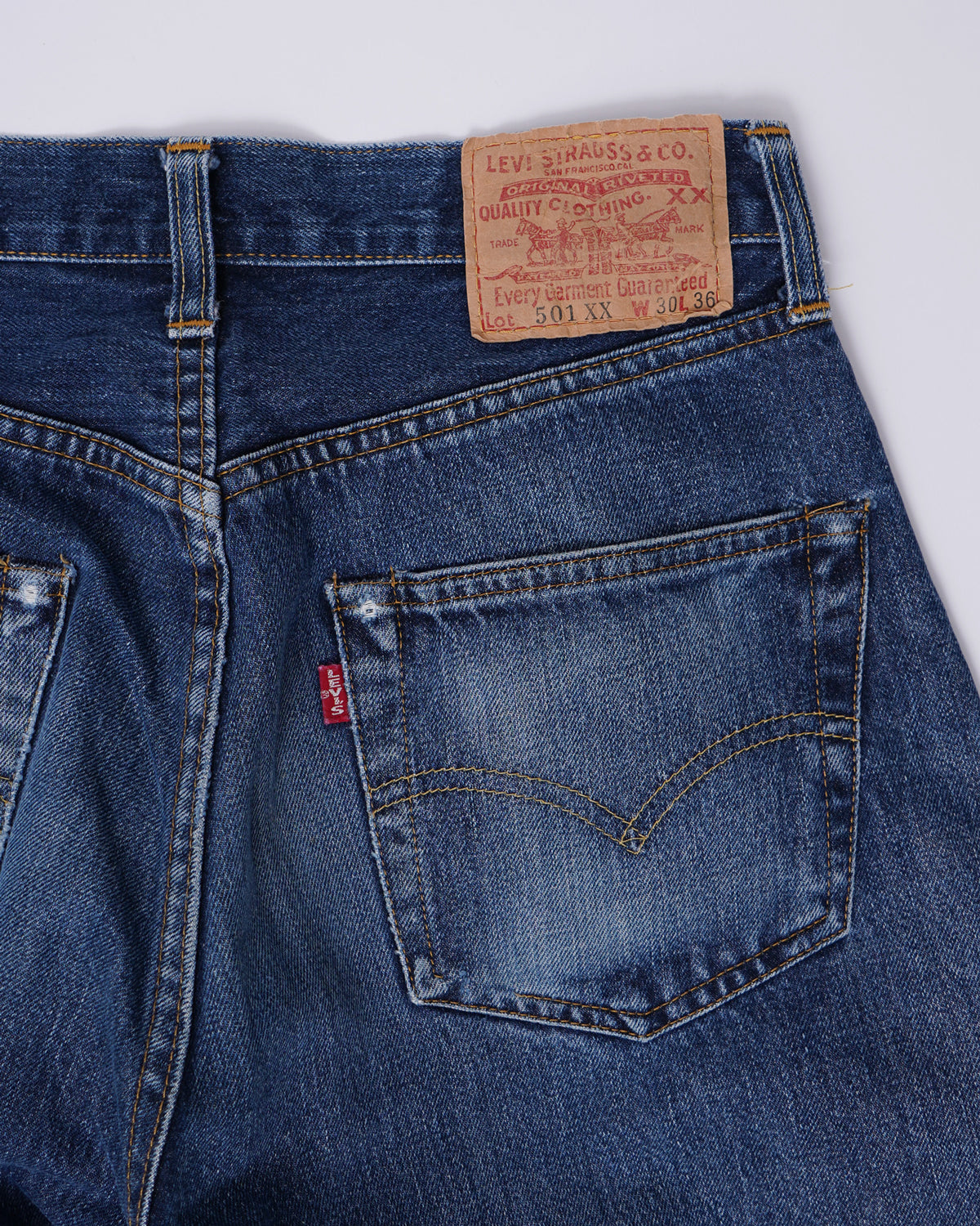 501XX Straight Fit Denim Pants