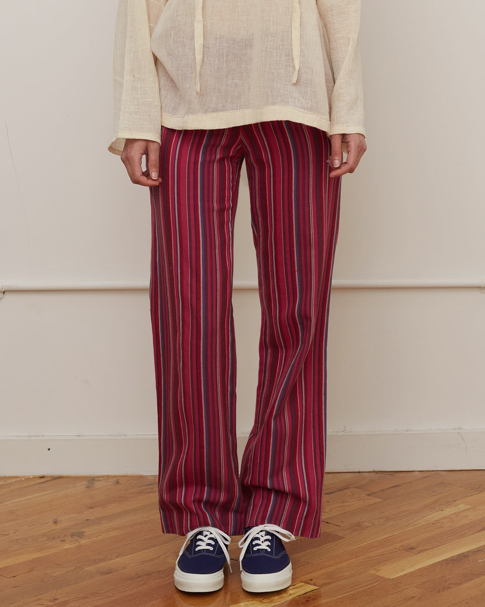 RESERVED | 2 Pair 1920s-1930s Striped Wool Trousers – Witchy