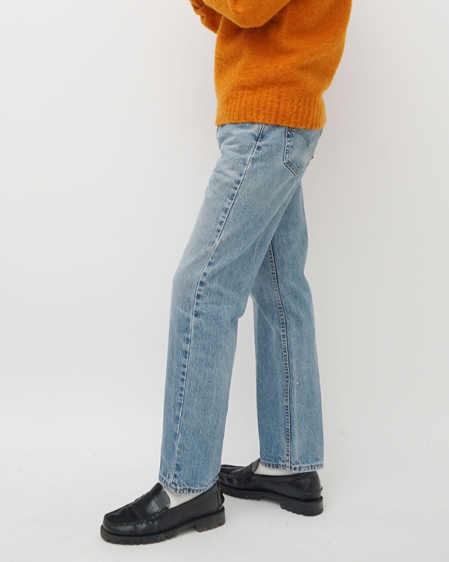 505 Tapered Denim Pants / size: 33