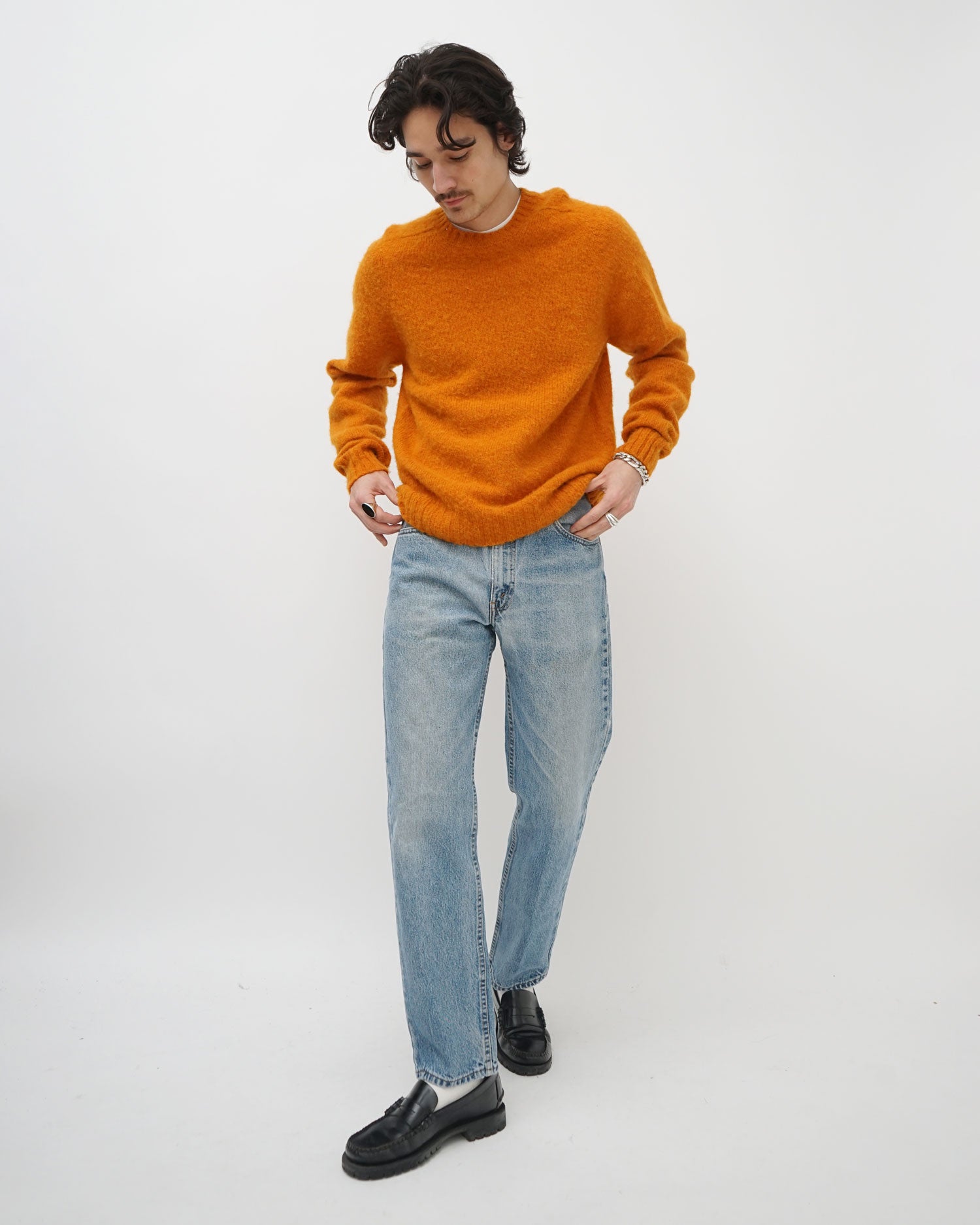 505 Tapered Denim Pants / size: 33