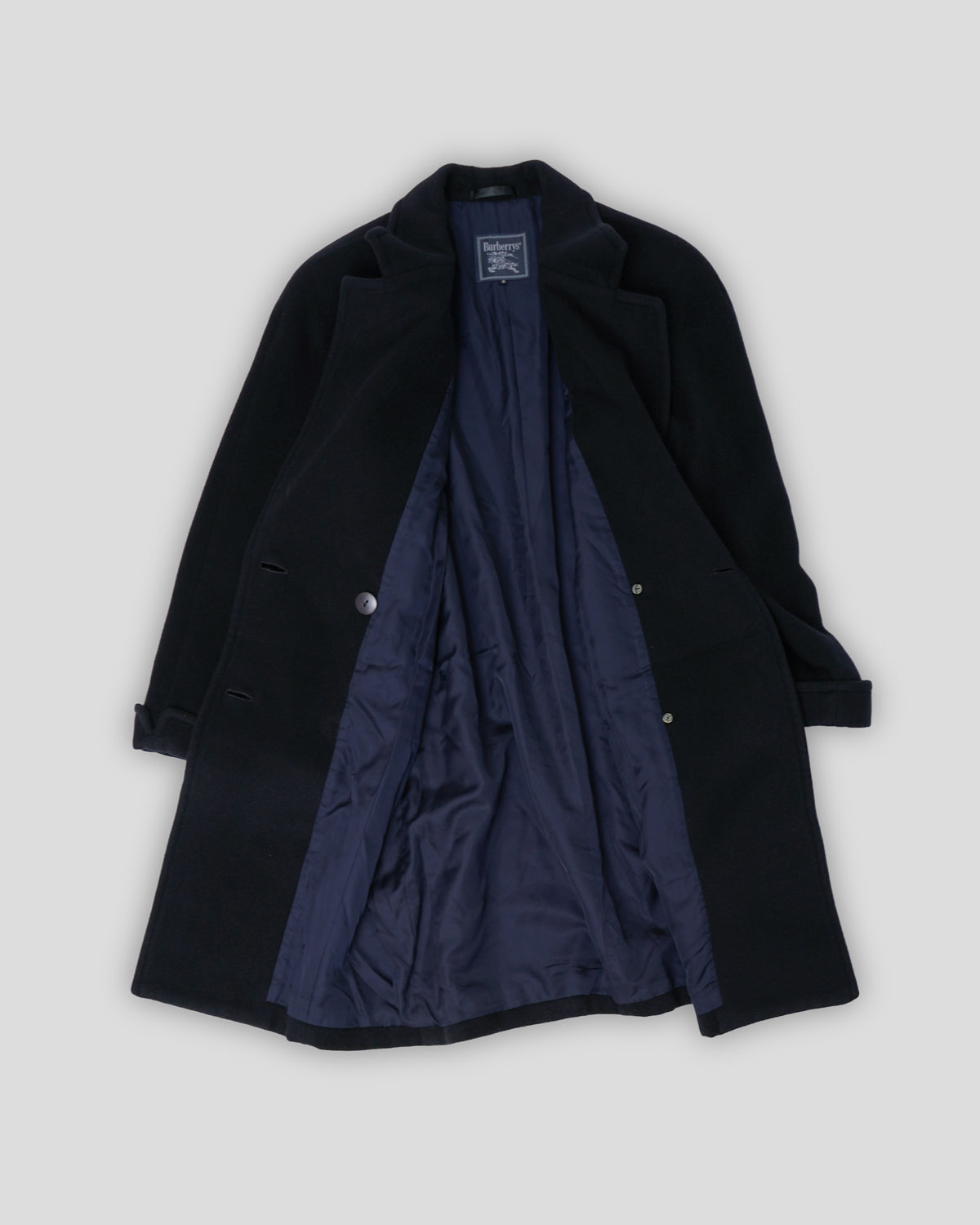 Cashmere Bland Double Breasted Coat