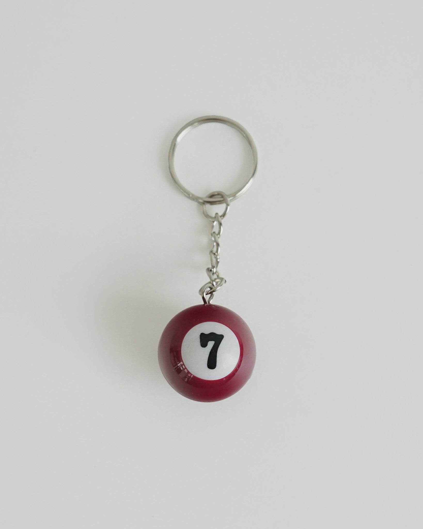 Billiards Ball Keychain