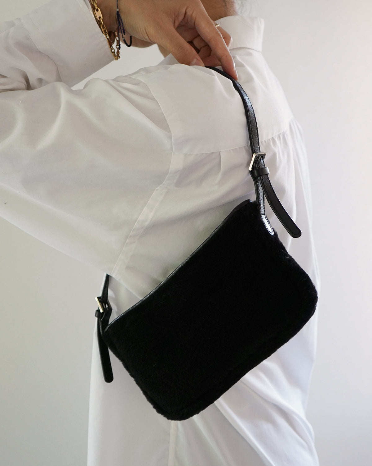 Faux Fur Hand Bag