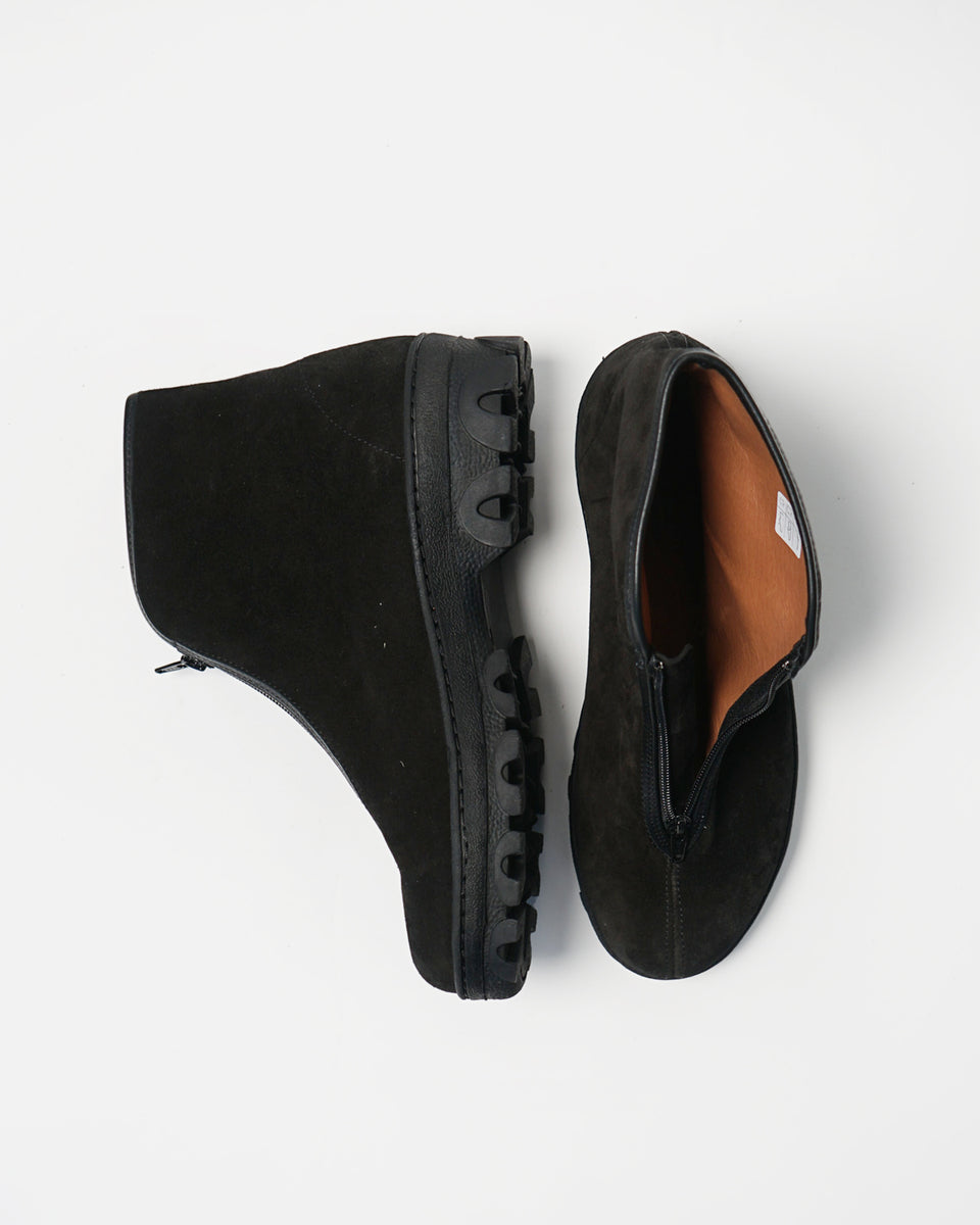 Russian Military Boots 540SS / Black Suede – Front General Store