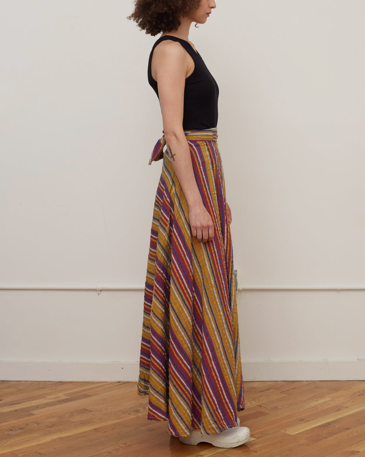 Long Wrap Skirt