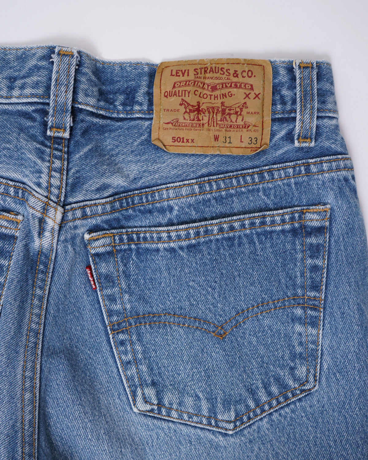 501 Straight Fit Denim Pants / size: 29