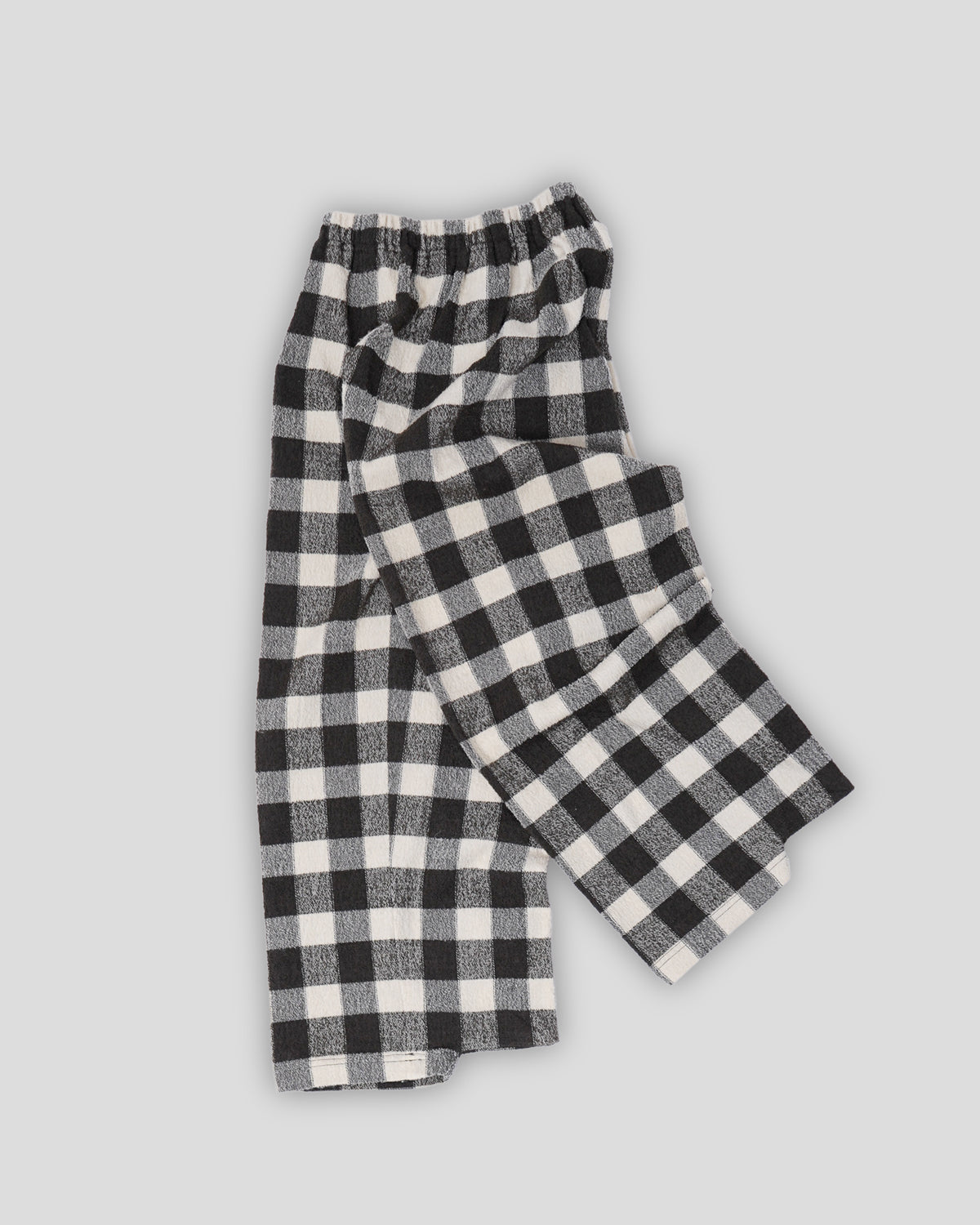 Wool Plaid Pants