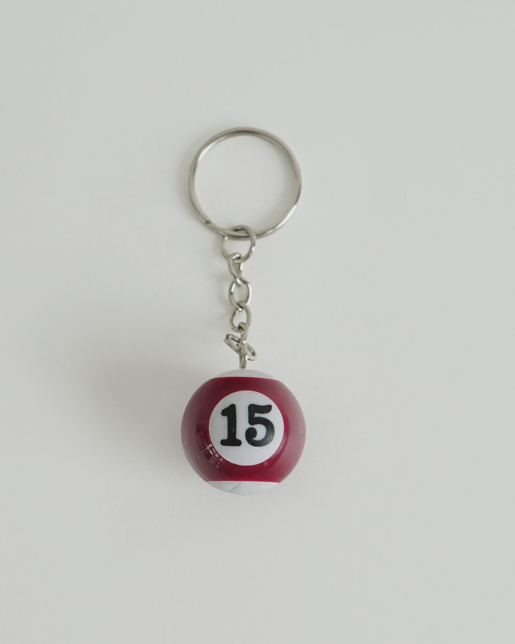Billiards Ball Keychain