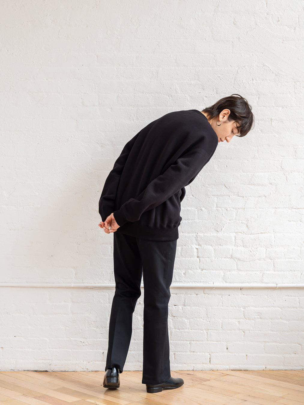 FGS Originals -  Loopwheel Crewneck Sweatshirt / Black
