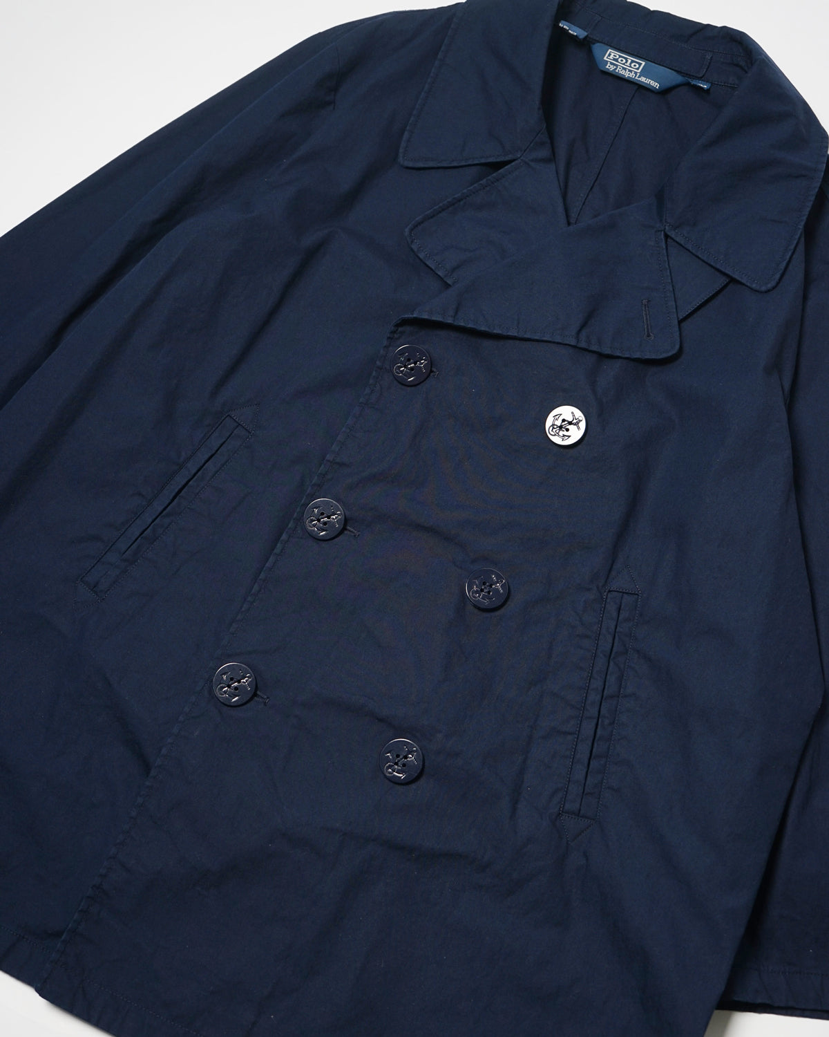 Polo Cotton Pea Coat