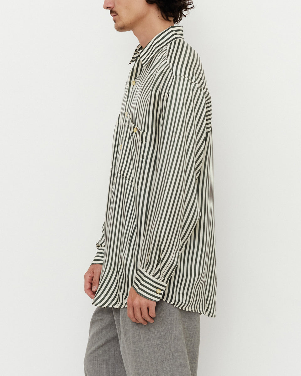 ※k【todayful】Stripe Silky Shirts Stripe Silky Shirts（シャツ/ブラウス）｜TODAYFUL（トゥデイ