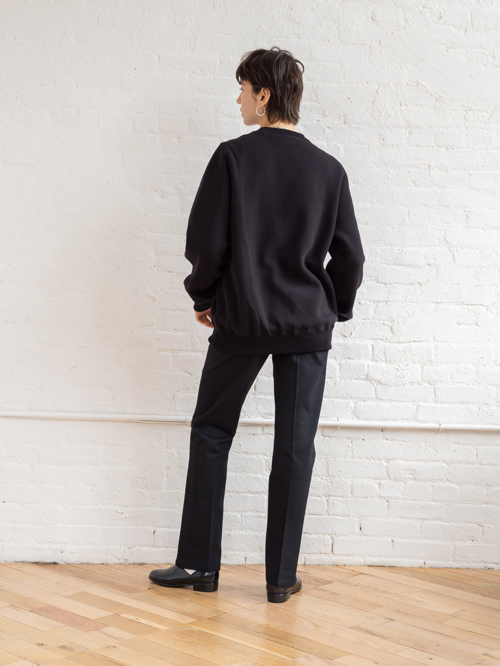 FGS Originals -  Loopwheel Crewneck Sweatshirt / Black