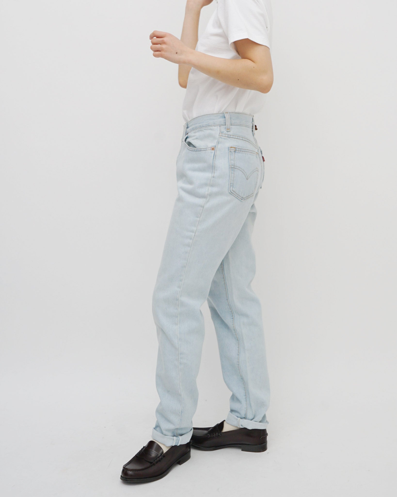 501 Straight Fit Denim Pants / size: 28