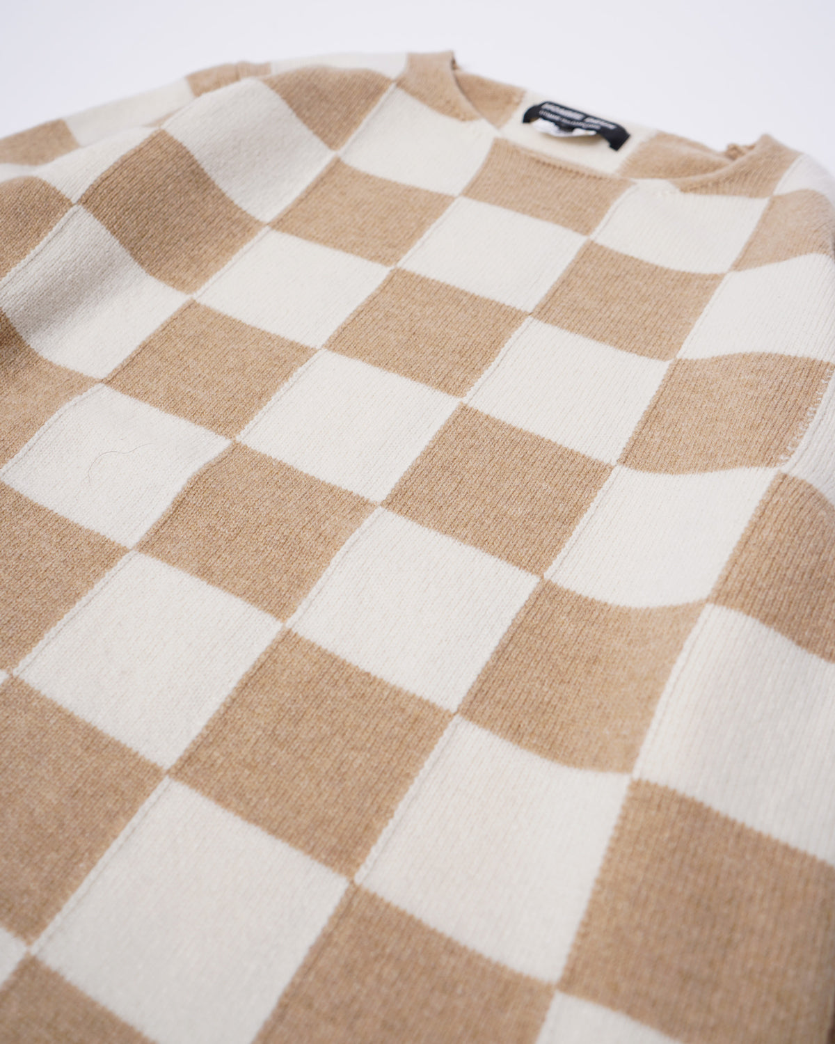 Homme Deux Brock Check Sweater