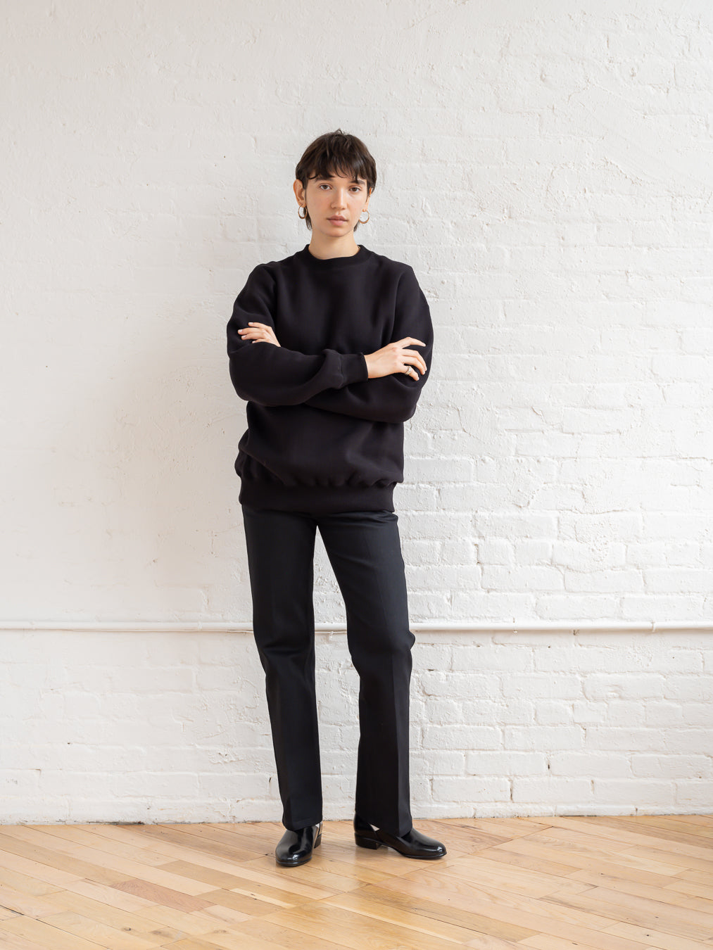 FGS Originals -  Loopwheel Crewneck Sweatshirt / Black