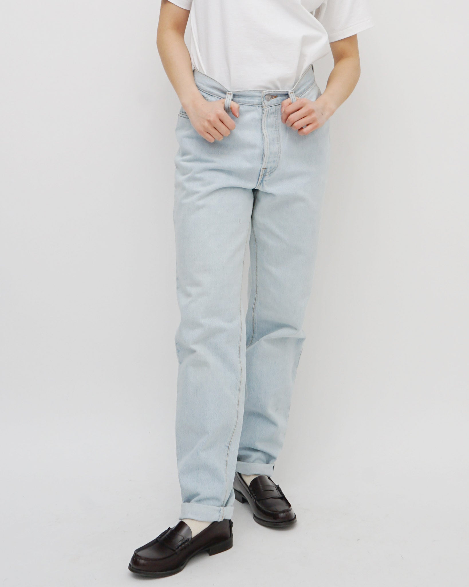 501 Straight Fit Denim Pants / size: 28