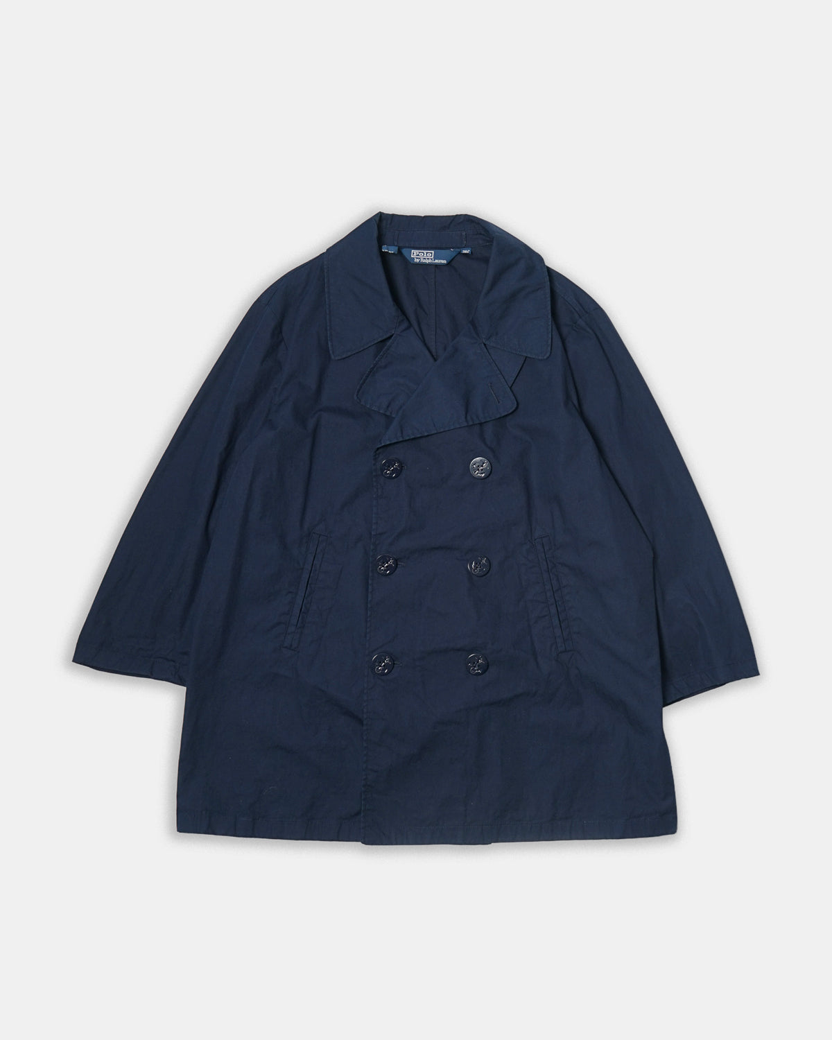 Polo Cotton Pea Coat