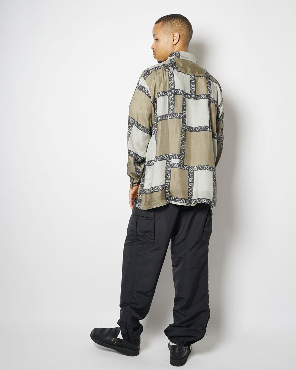 Silk Shirts Long Sleeve Patterned / K