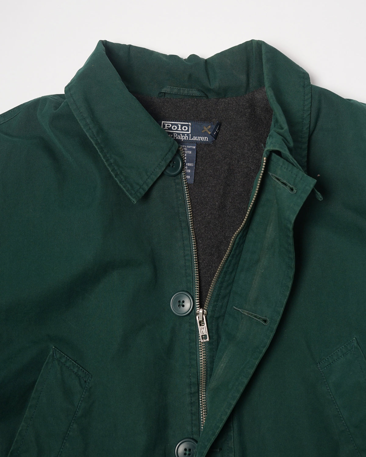 Polo Cotton Pea Coat