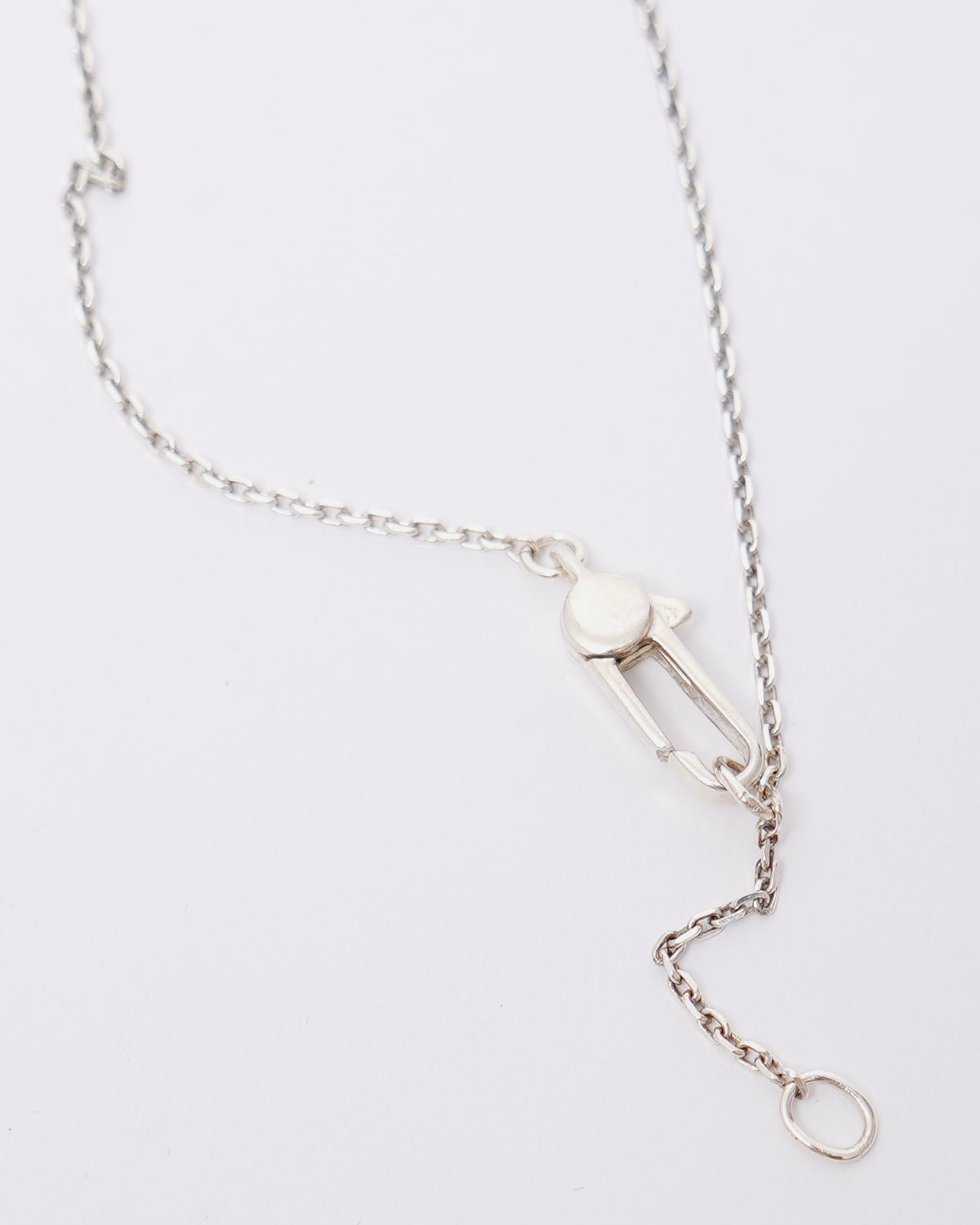 Silver Butterfly & Heart Necklace