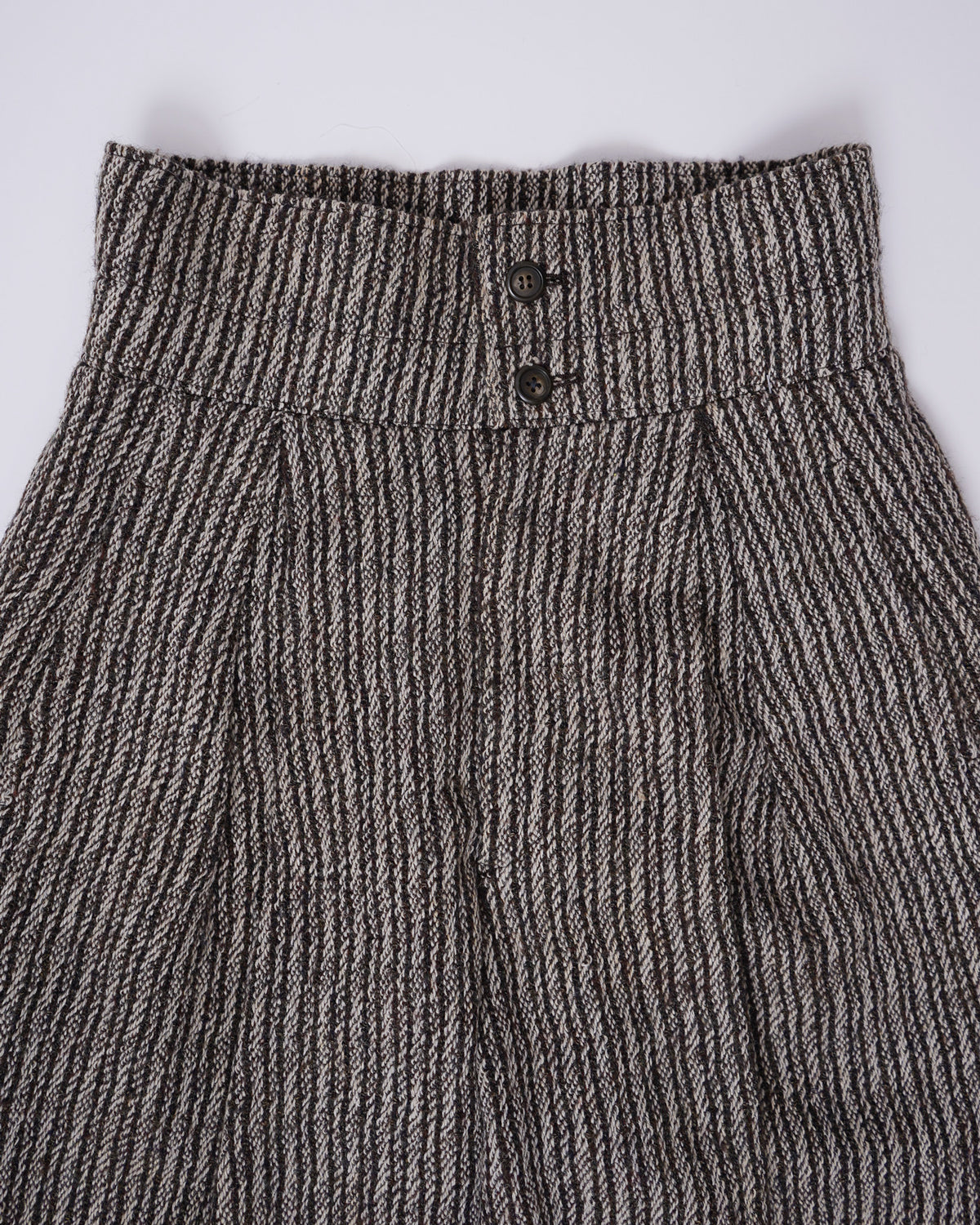 High Waisted Heavy Wool Pants