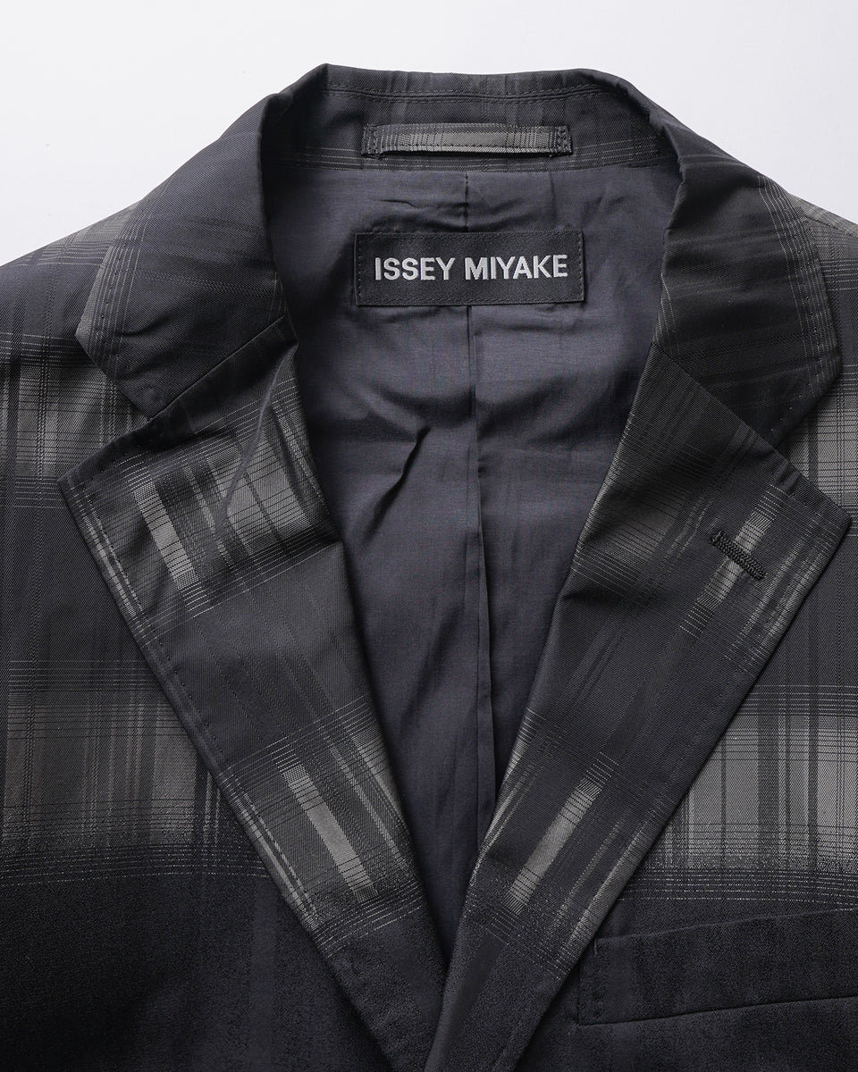 Silk Blended Plaid Tailored Jacket – Front General Store