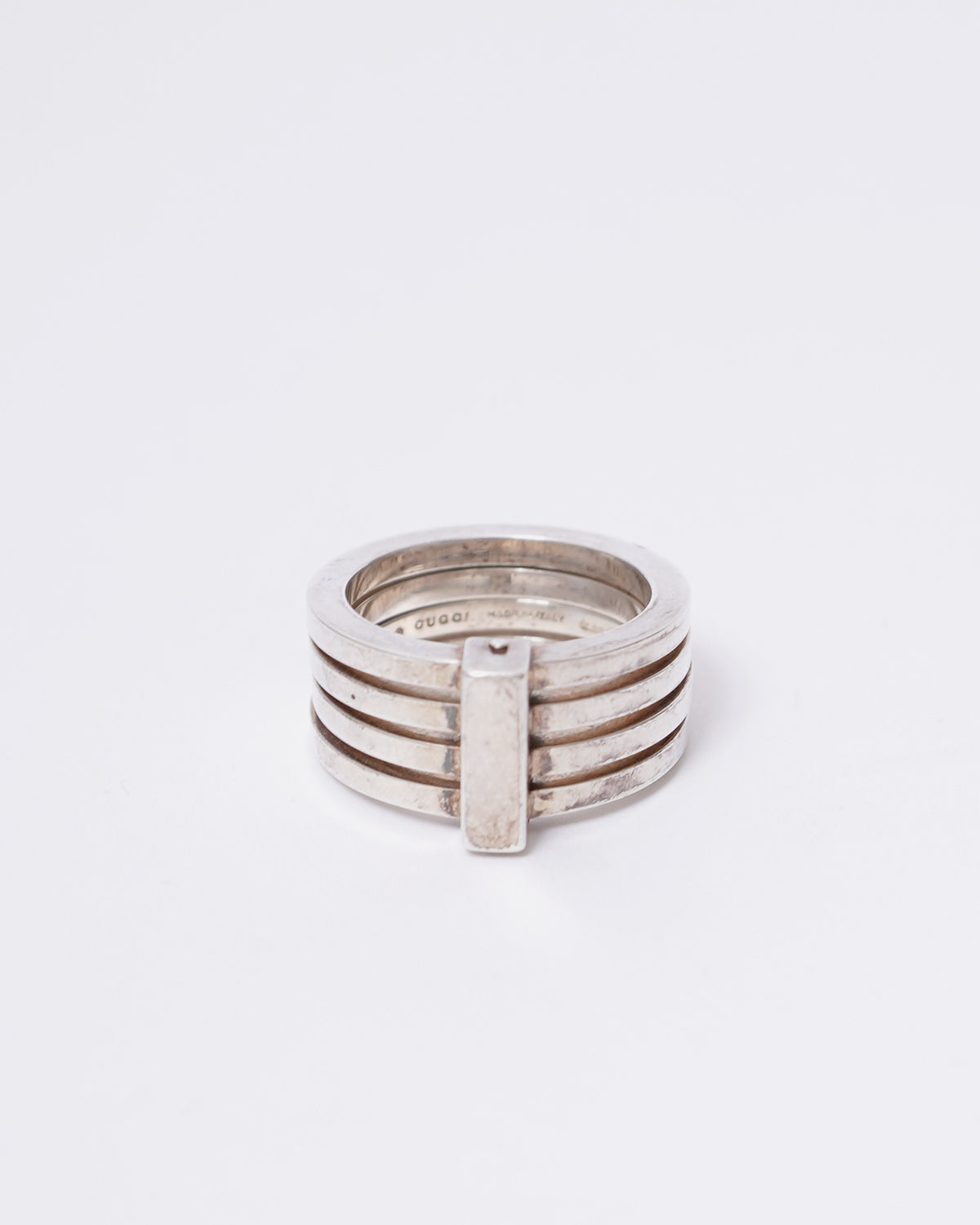 Silver Quadruple Ring