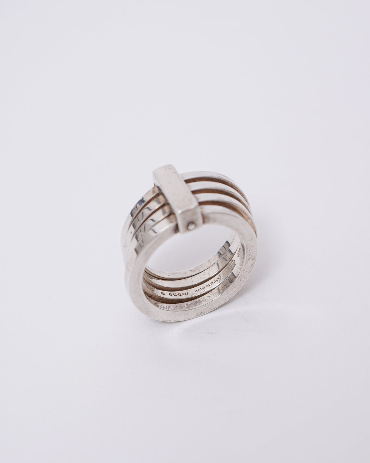 Silver Quadruple Ring