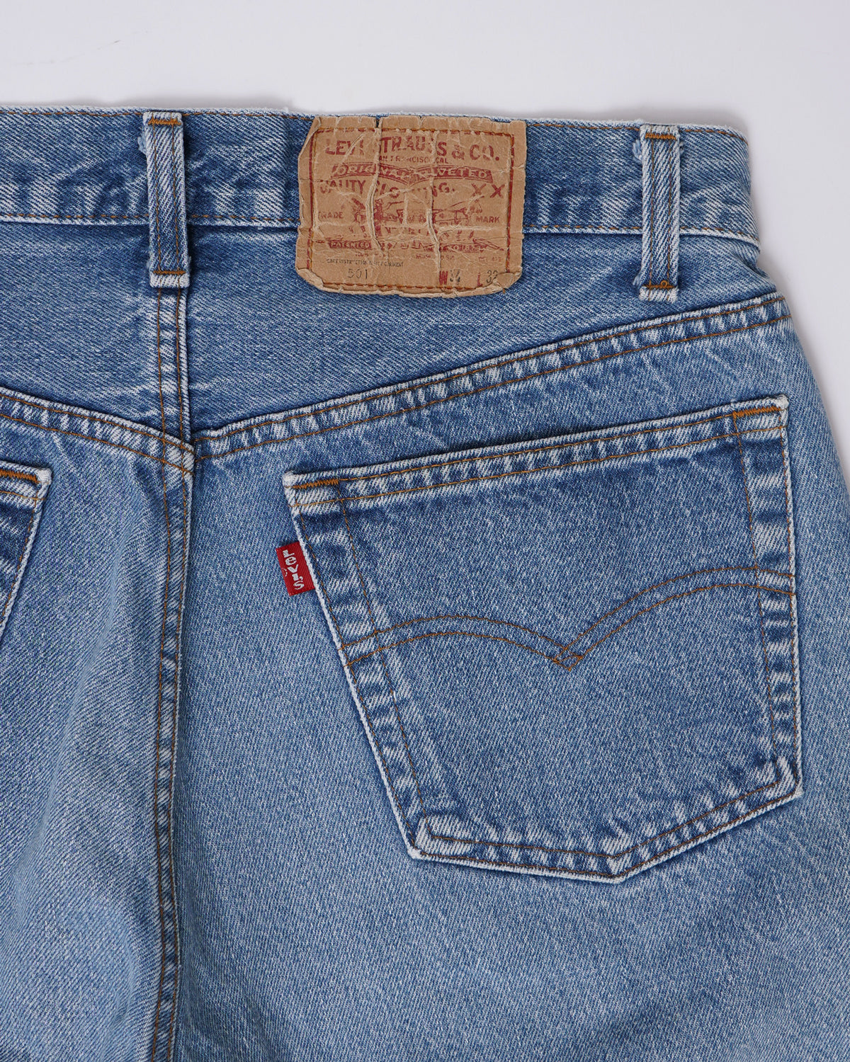 501 Straight Fit Denim Pants / size: 32