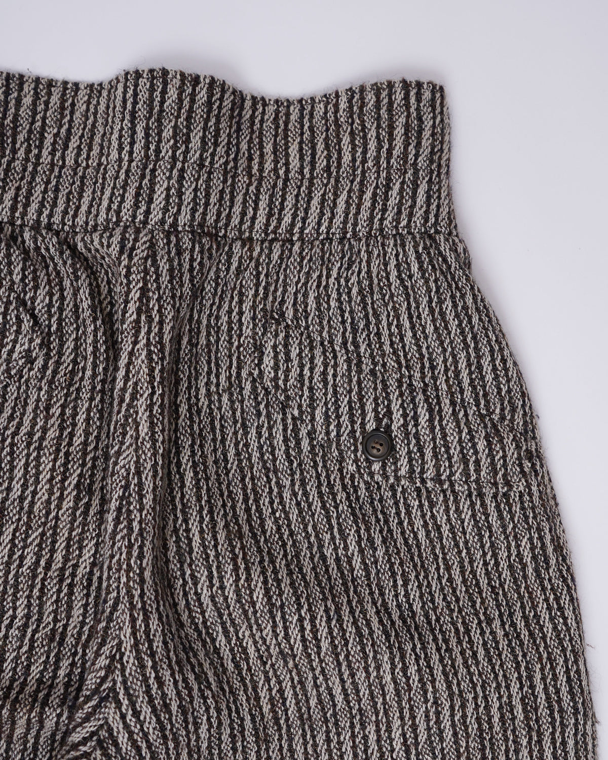 High Waisted Heavy Wool Pants
