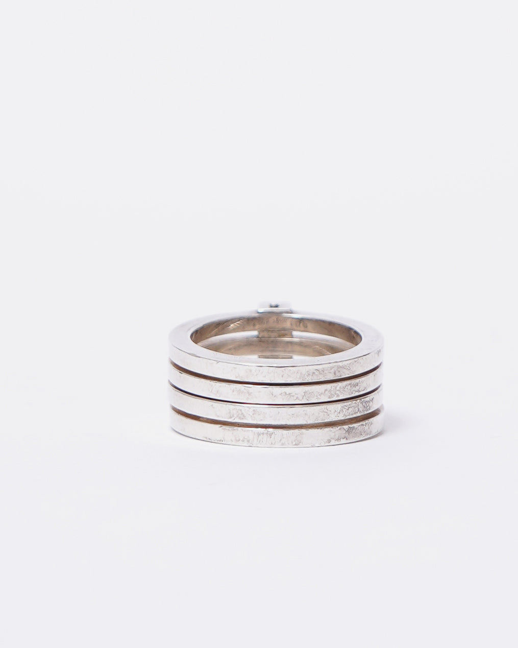 Silver Quadruple Ring