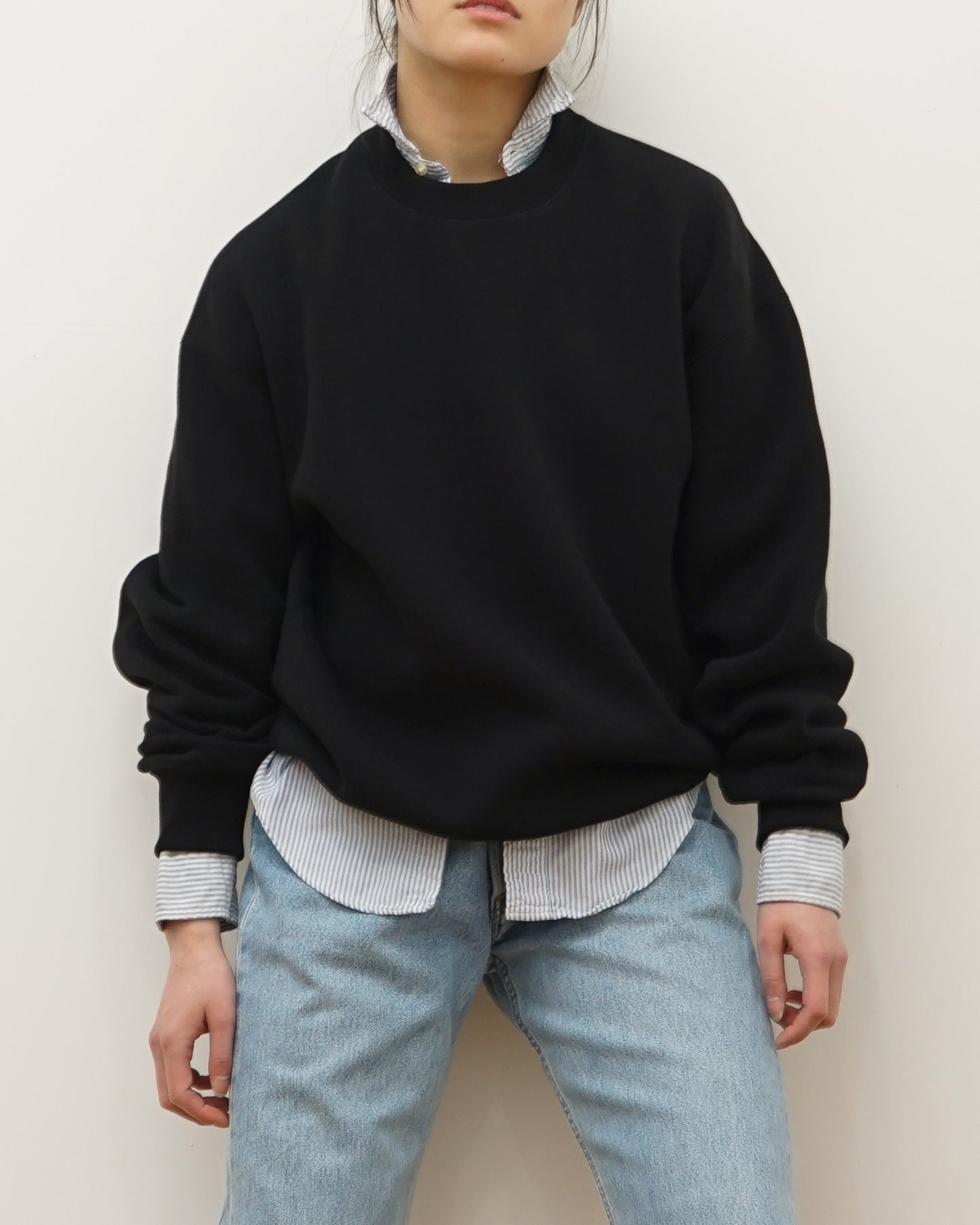 FGS Originals -  Loopwheel Crewneck Sweatshirt / Black