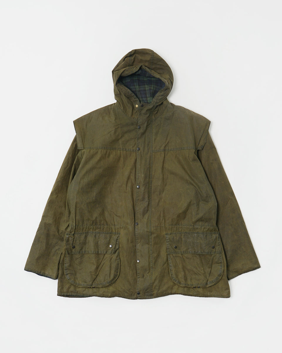 Barbour DURHAM 裏地有りタイプ 38 England製  USED 2-12_d979612b-71d8-4748-94d9-