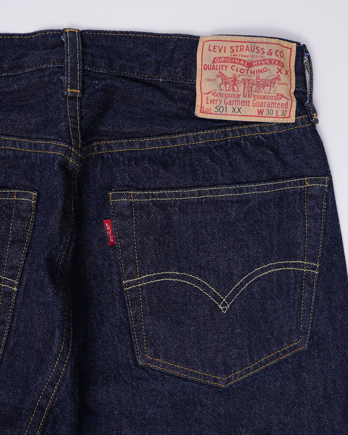 501XX Straight Fit Denim Pants